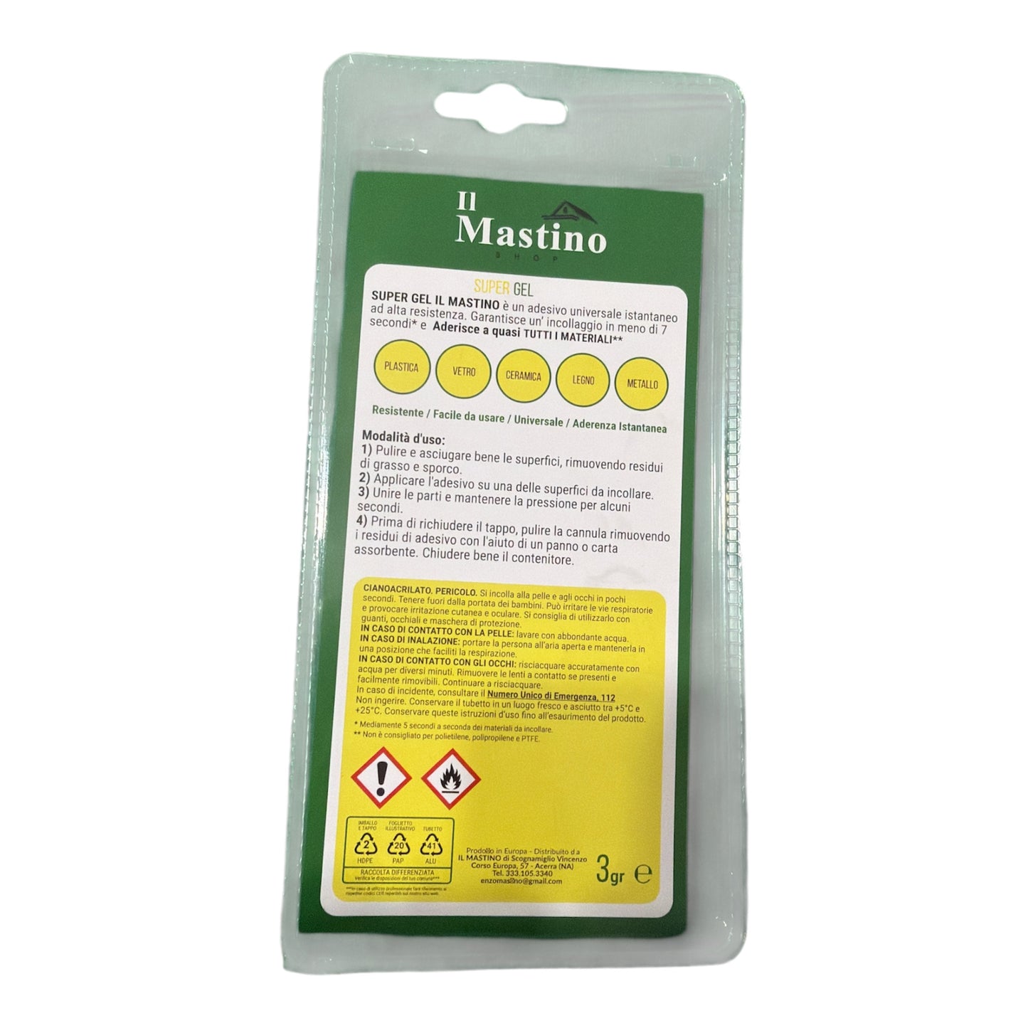 X2 colle+1 super gel istantaneo