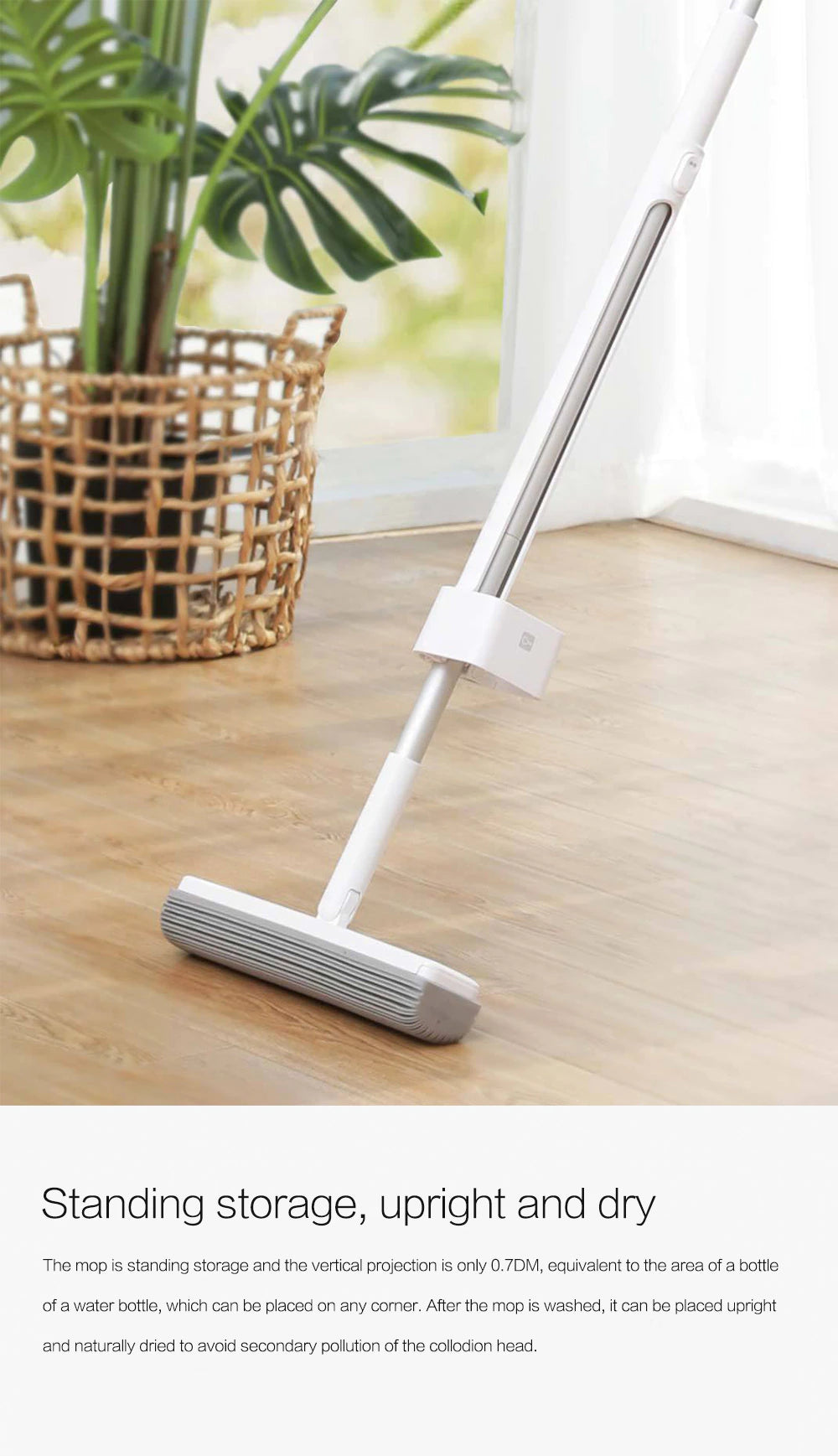 Spin Mop Handle Mop Rod manico di ricambio Pole Stick 4 sezioni staccabile esteso montaggio rapido asta per Mop estesa 15 Spin Mop Handle Mop Rod manico di ricambio Pole Stick 4 sezioni staccabile esteso montaggio rapido asta per Mop estesa 15