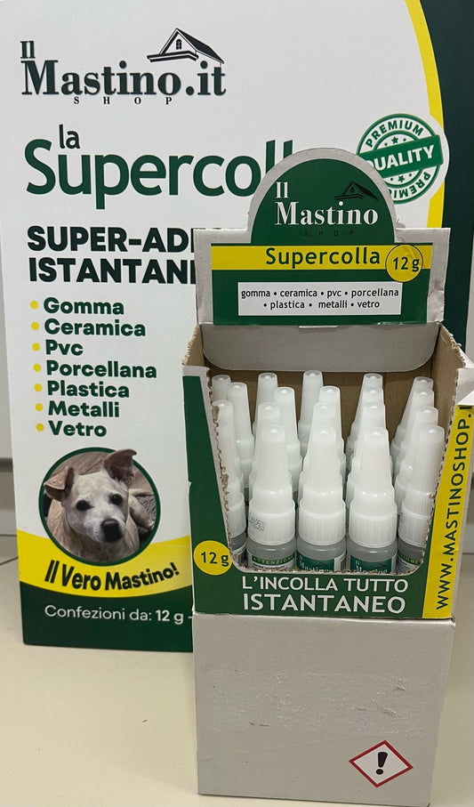 X3 flaconi colla mastino da 12gr