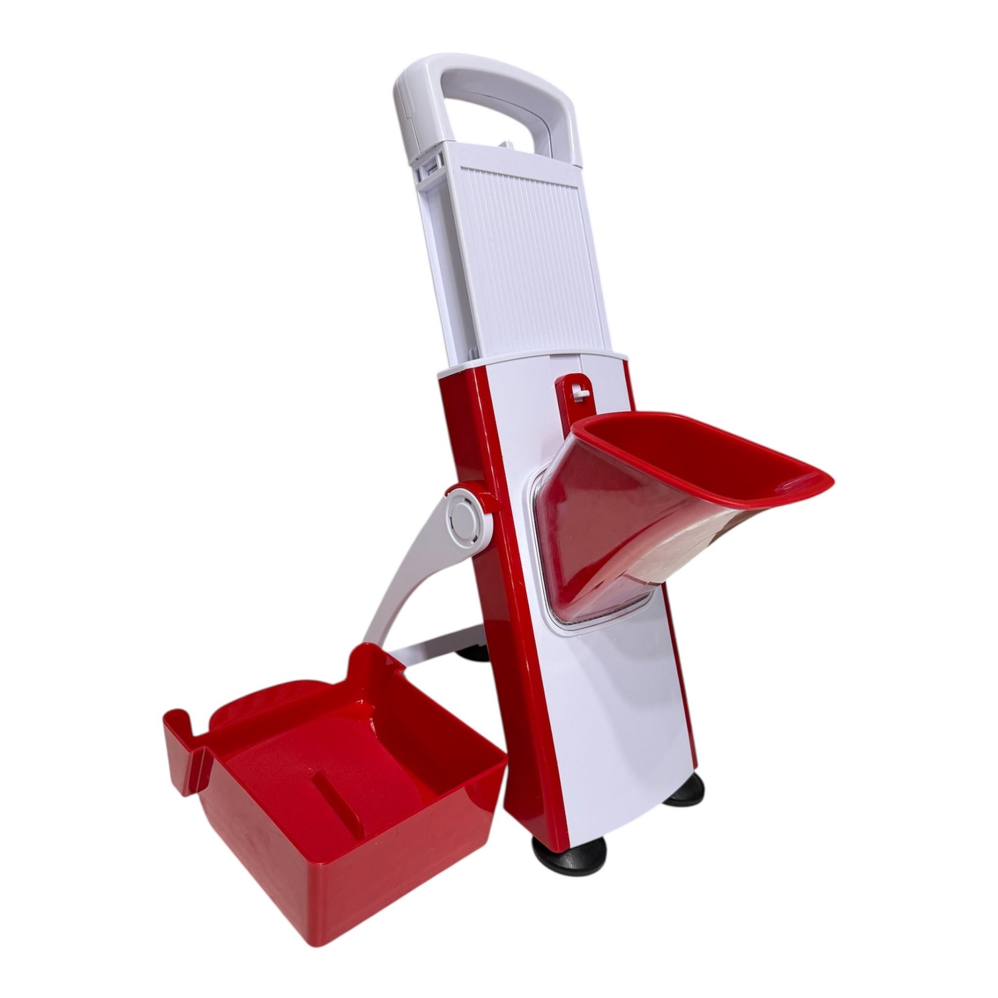 MF artSHOP Mandolina da Cucina Multifunzione Affettatrice Manuale Verdure Frutta con Contenitore, Lama Regolabile per Julienne, Insalate, Patatine Fritte MF artSHOP Mandolina da Cucina Multifunzione Affettatrice Manuale Verdure Frutta con Contenitore, Lama Regolabile per Julienne, Insalate, Patatine Fritte