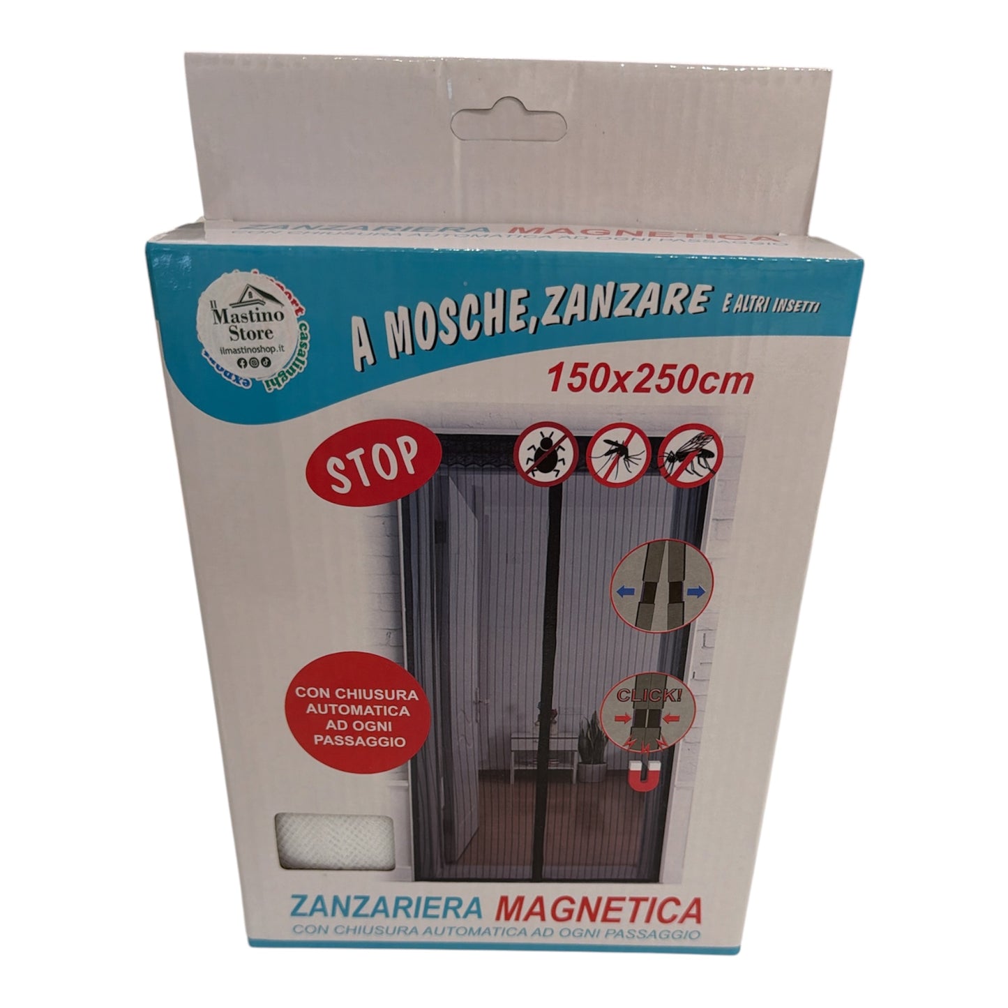 Zanzariera magnetica 150x250cm