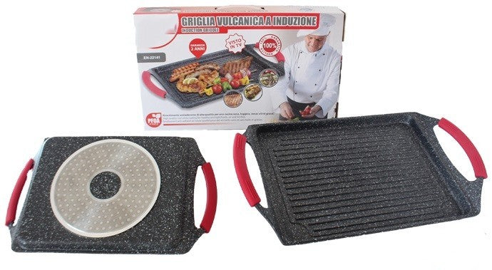 griglia vulcanica a induzione