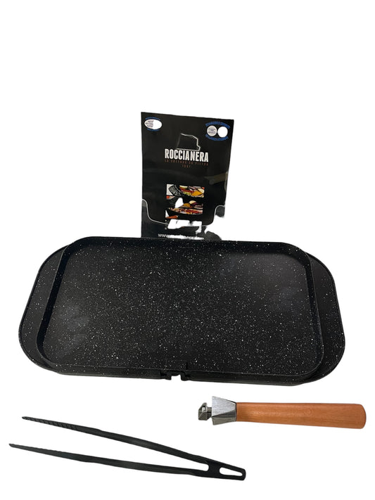 PADELLA DOUBLE FACE RETTANGOLARE DOUBLE FACE